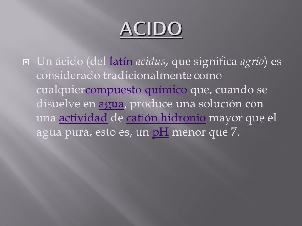 ACIDO