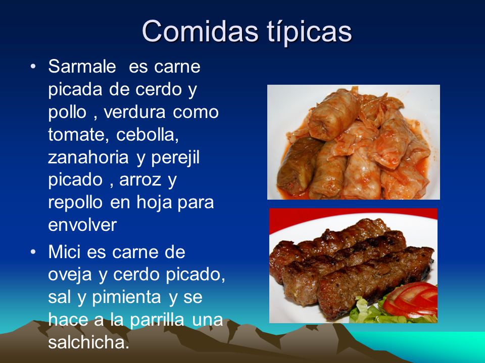 Comidas típicas