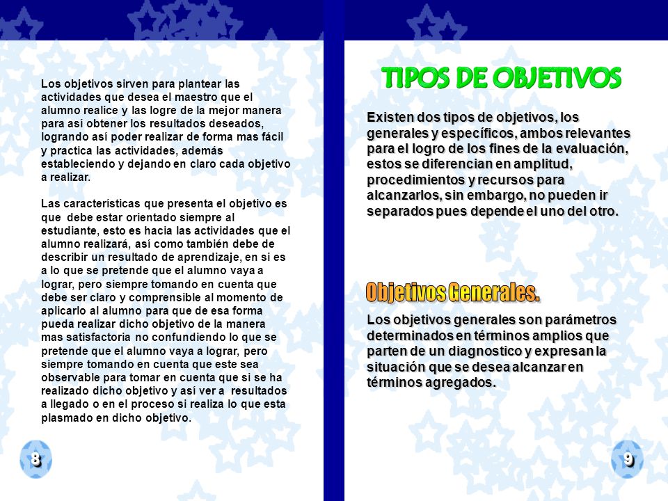 Los objetivos sirven para plantear las actividades que desea el maestro que el alumno realice y las logre de la mejor manera para así obtener los resultados deseados, logrando así poder realizar de forma mas fácil y practica las actividades, además estableciendo y dejando en claro cada objetivo a realizar.
