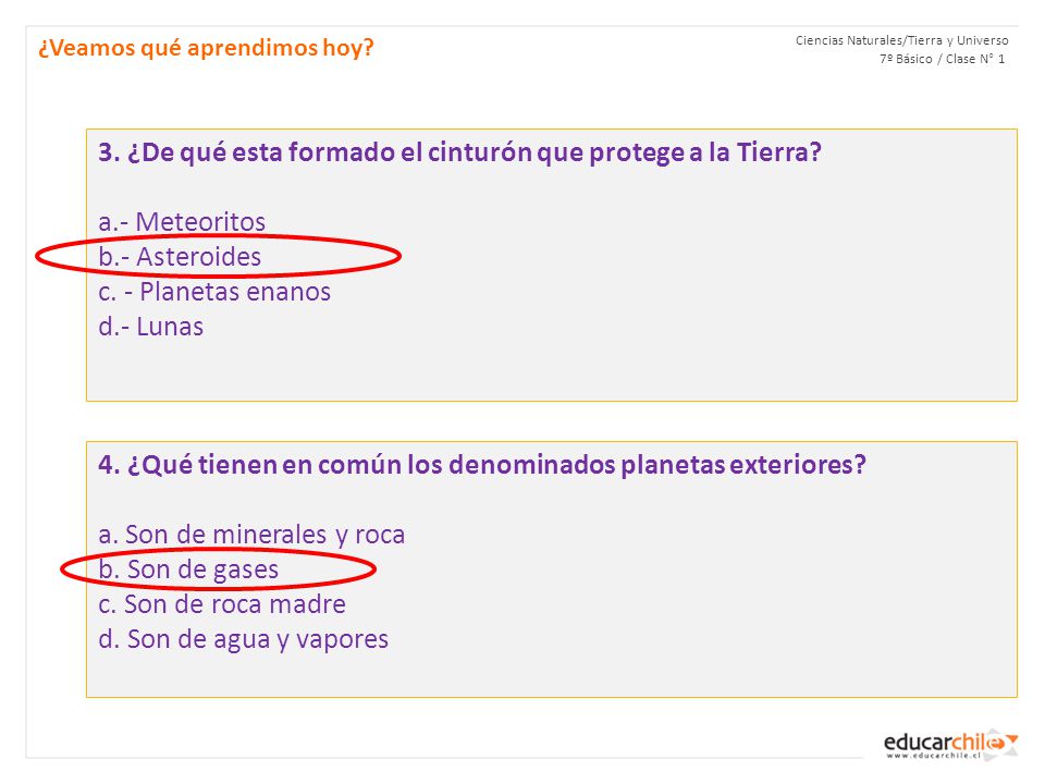 3. ¿De qué esta formado el cinturón que protege a la Tierra