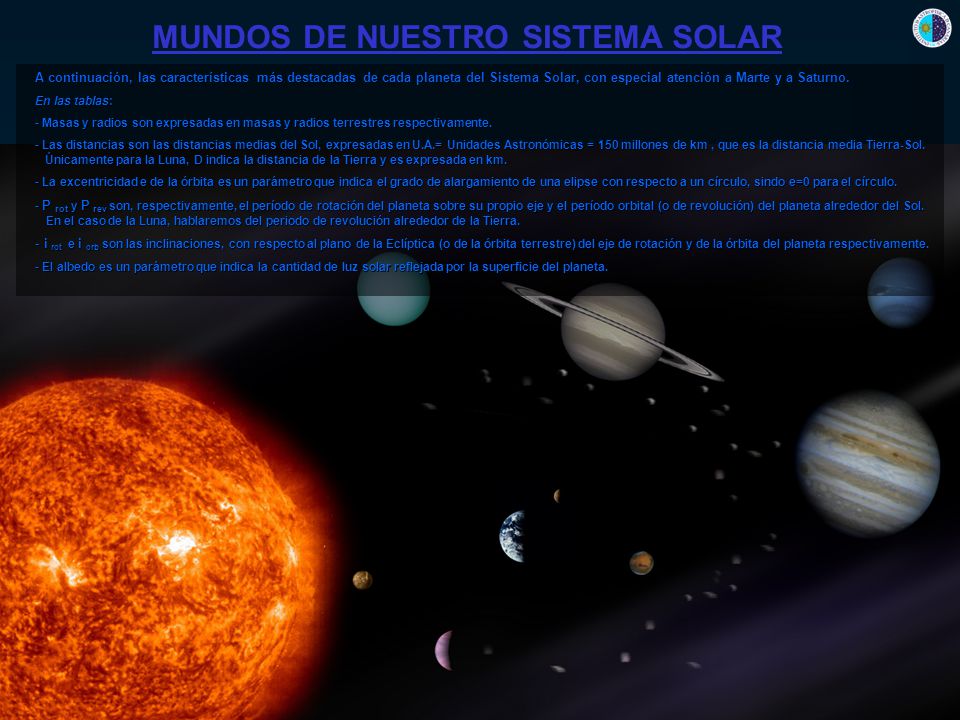 MUNDOS DE NUESTRO SISTEMA SOLAR
