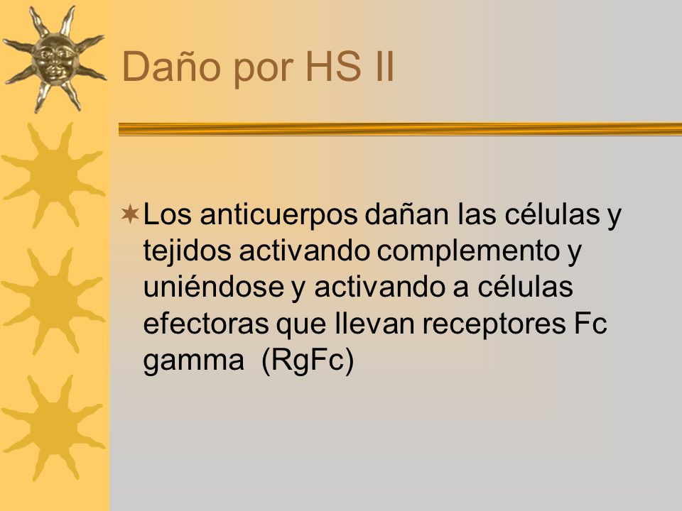 Daño por HS II