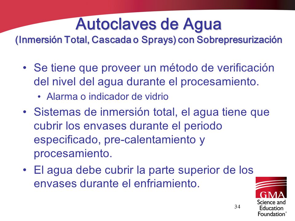 Autoclaves de Agua (Inmersión Total, Cascada o Sprays) con Sobrepresurización