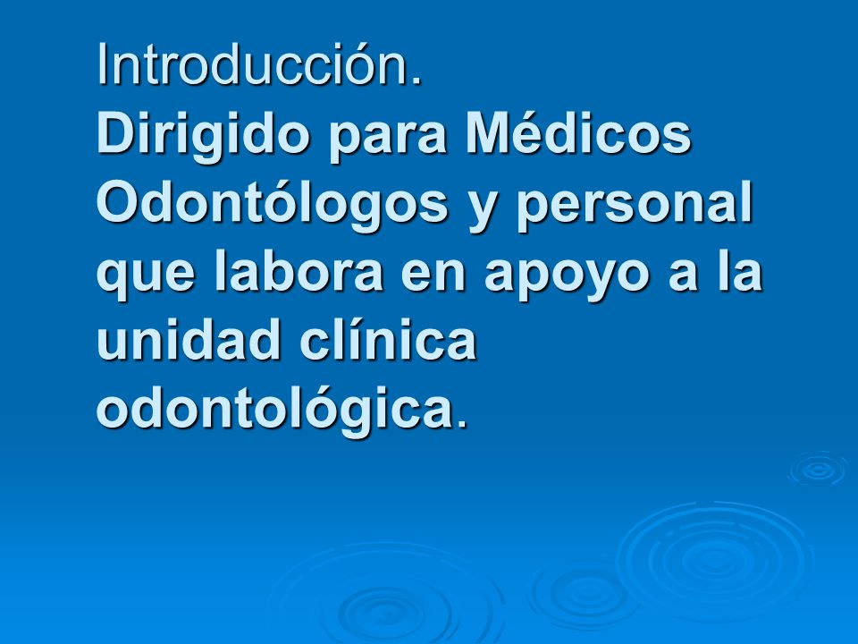 INTRODUCCION: Introducción