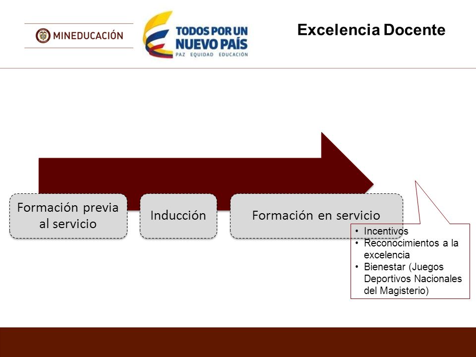 Formación previa al servicio