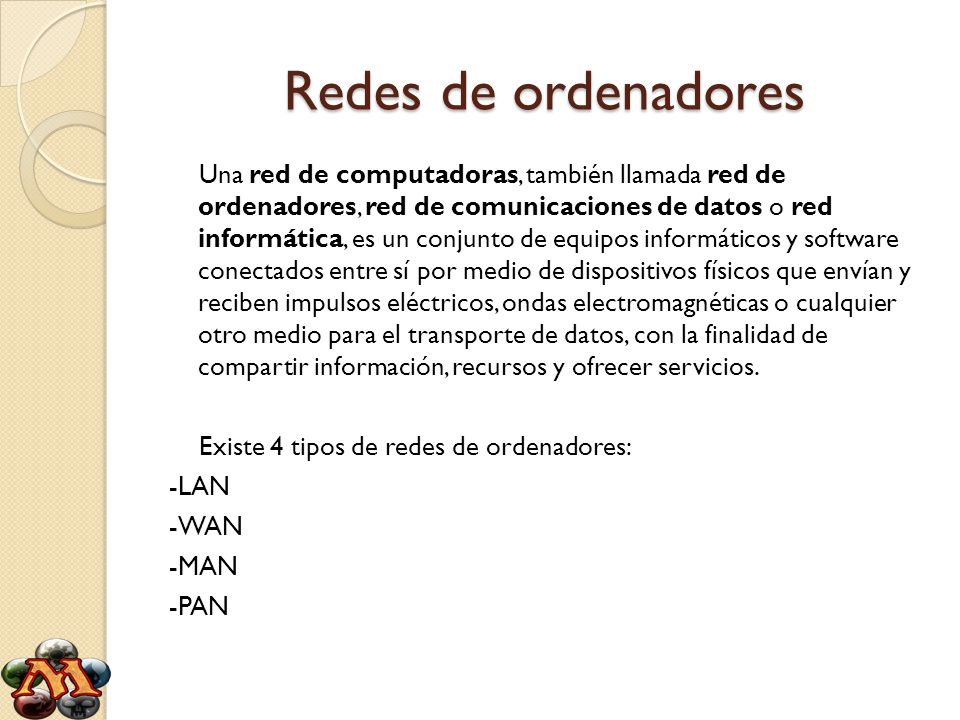 Redes de ordenadores