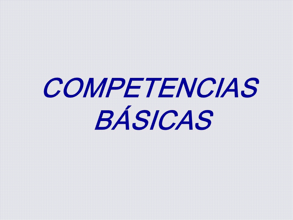 COMPETENCIAS BÁSICAS