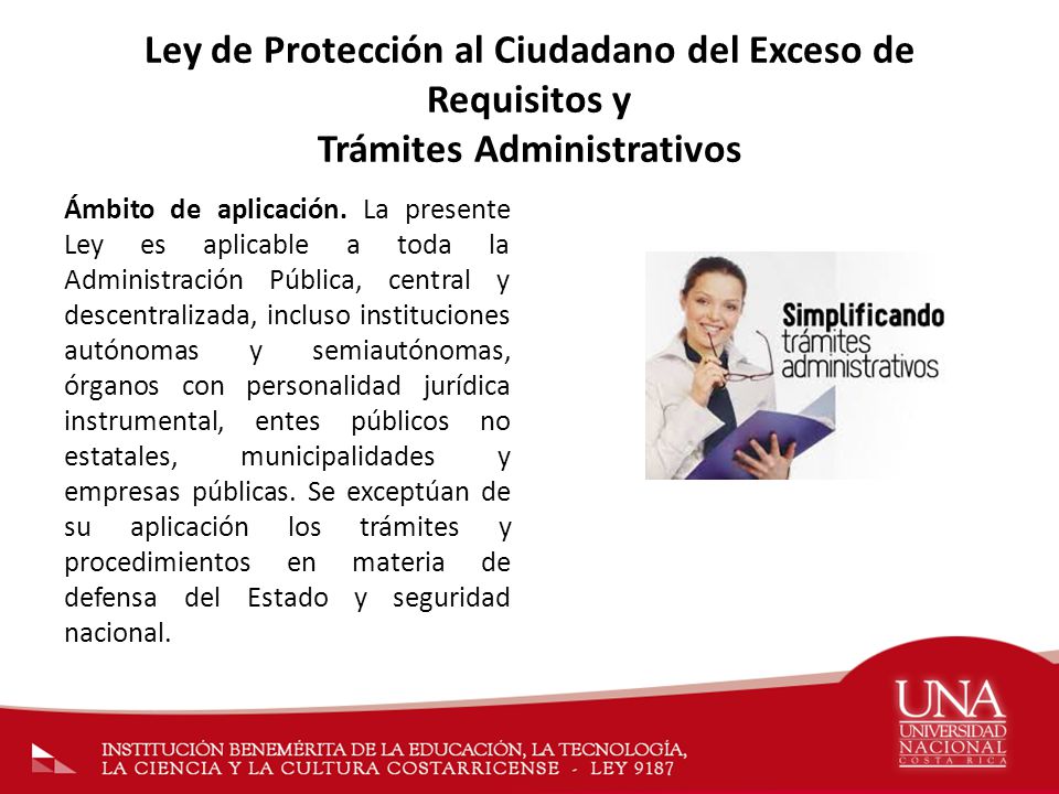 Ley de Protección al Ciudadano del Exceso de Requisitos y Trámites Administrativos