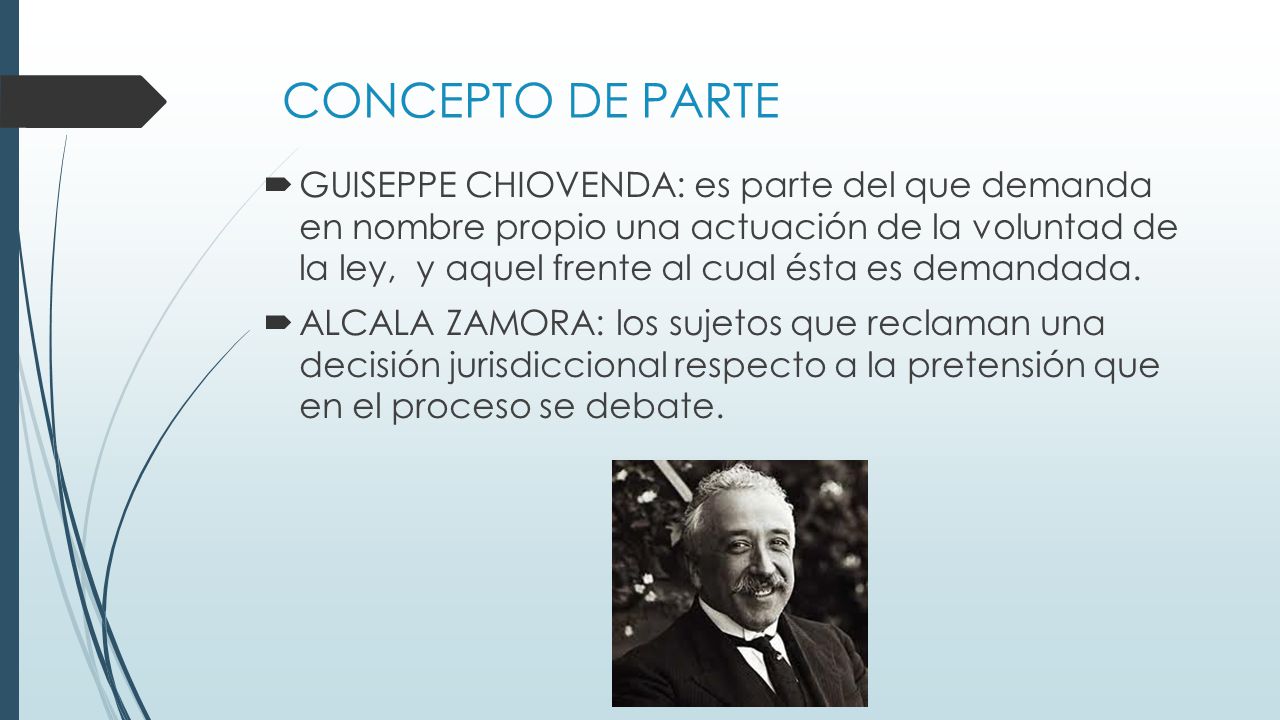 CONCEPTO DE PARTE