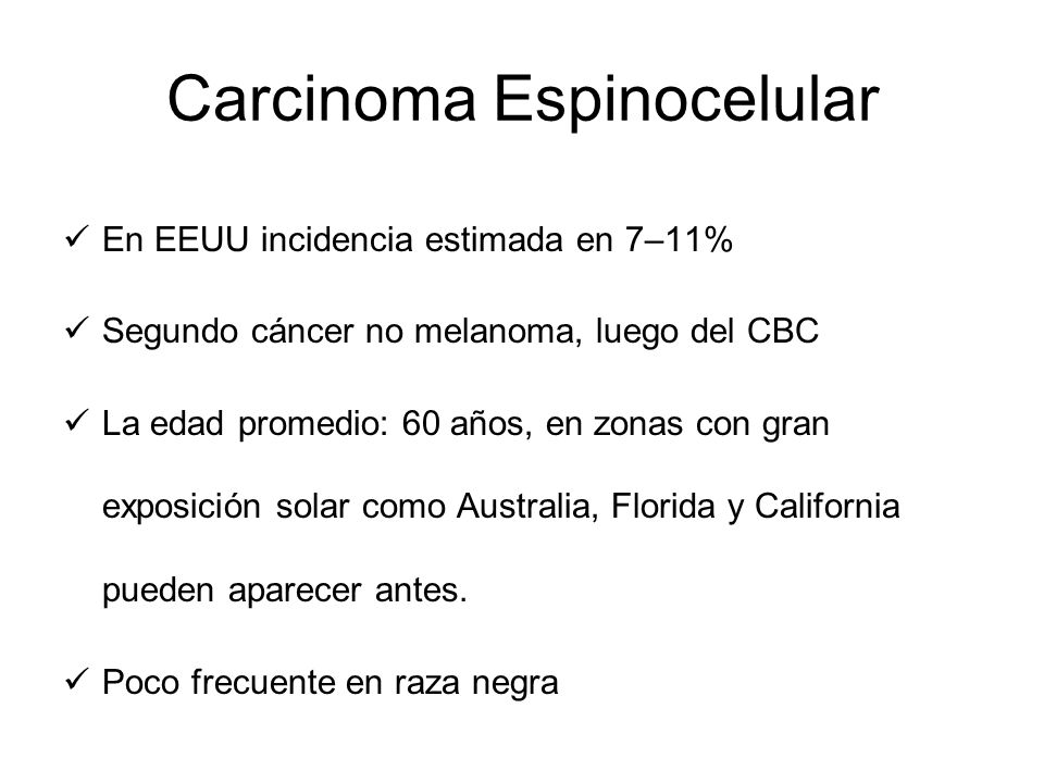 Carcinoma Espinocelular