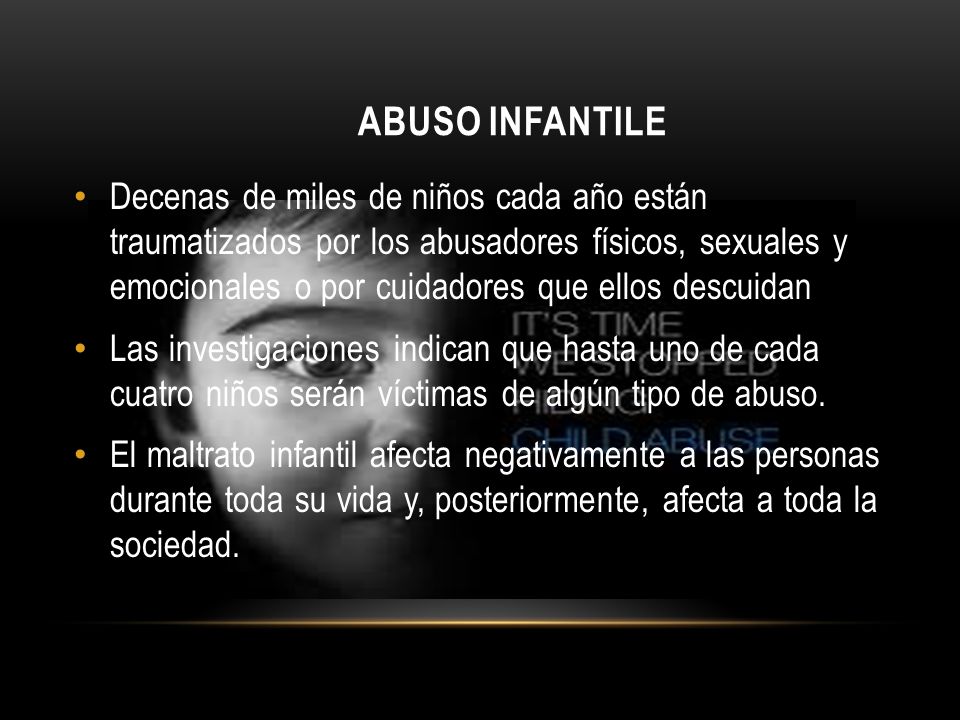 abuso infantile