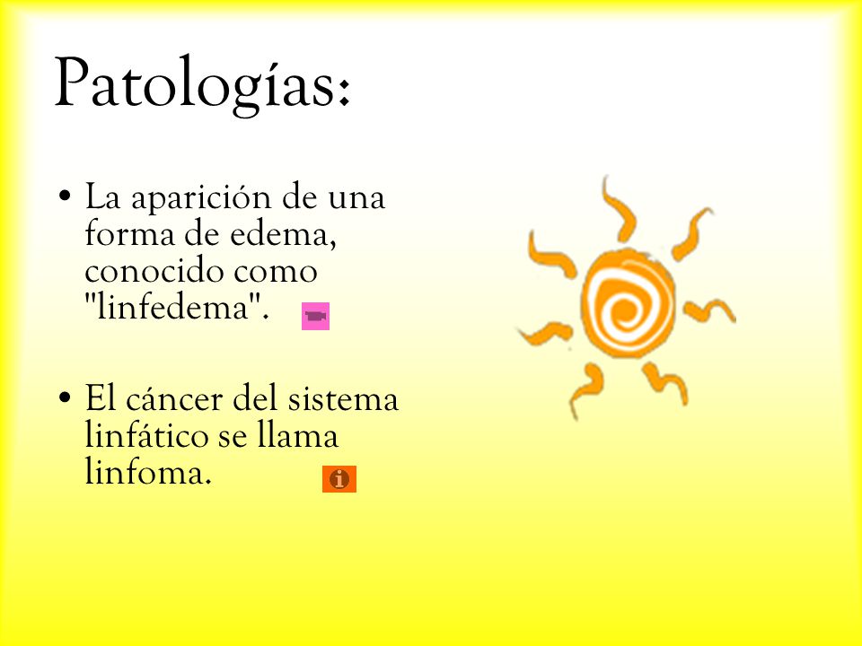 Patologías: La aparición de una forma de edema, conocido como linfedema .
