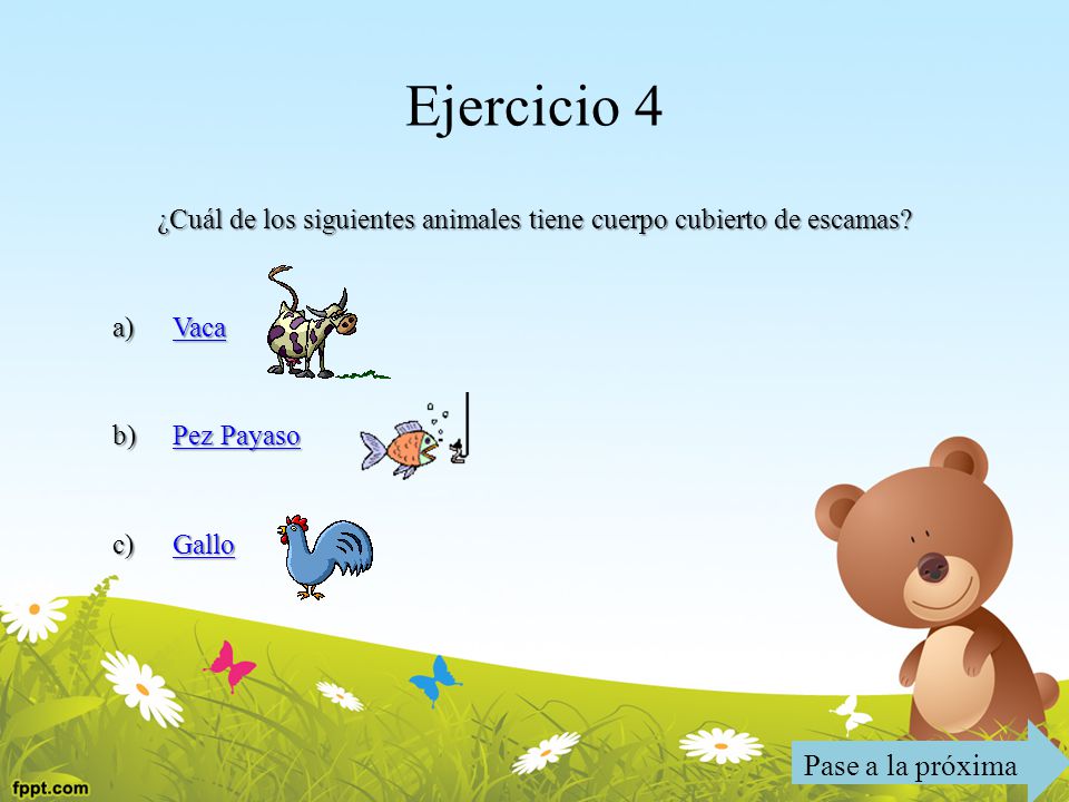 ¿Cuál de los siguientes animales tiene cuerpo cubierto de escamas