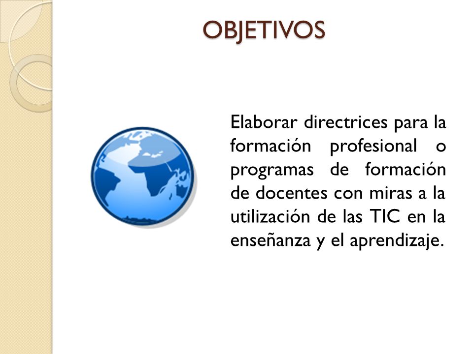 OBJETIVOS