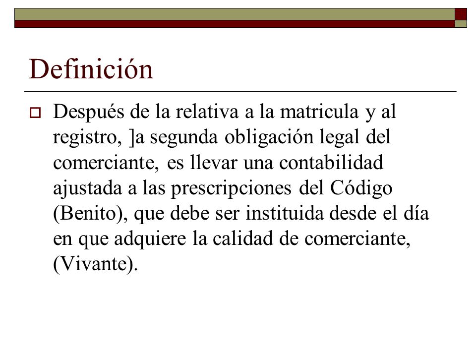 Definición