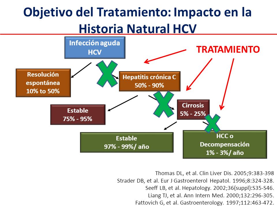 Objetivo del Tratamiento: Impacto en la Historia Natural HCV