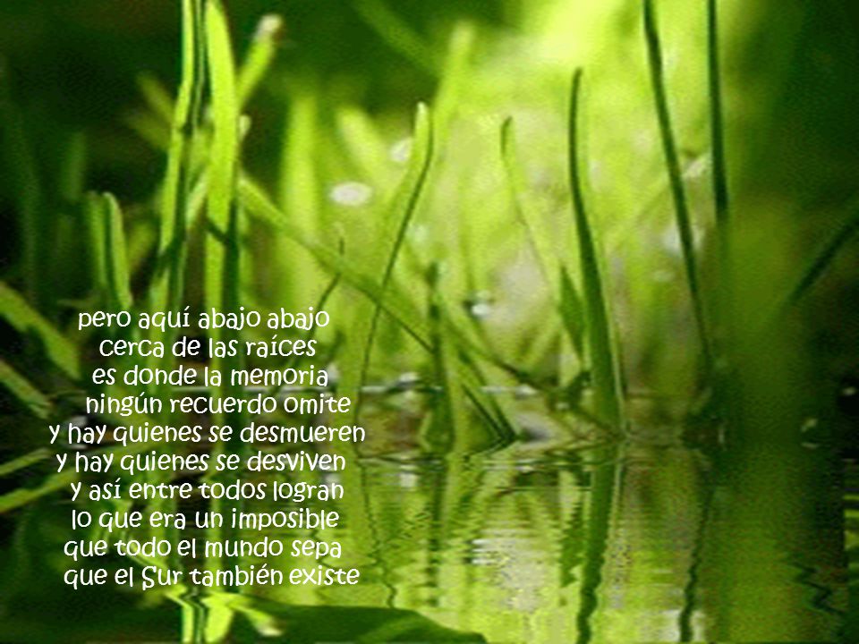 y hay quienes se desmueren y hay quienes se desviven