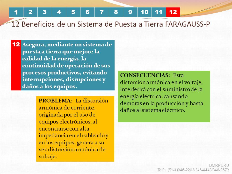 12 Beneficios de un Sistema de Puesta a Tierra FARAGAUSS-P