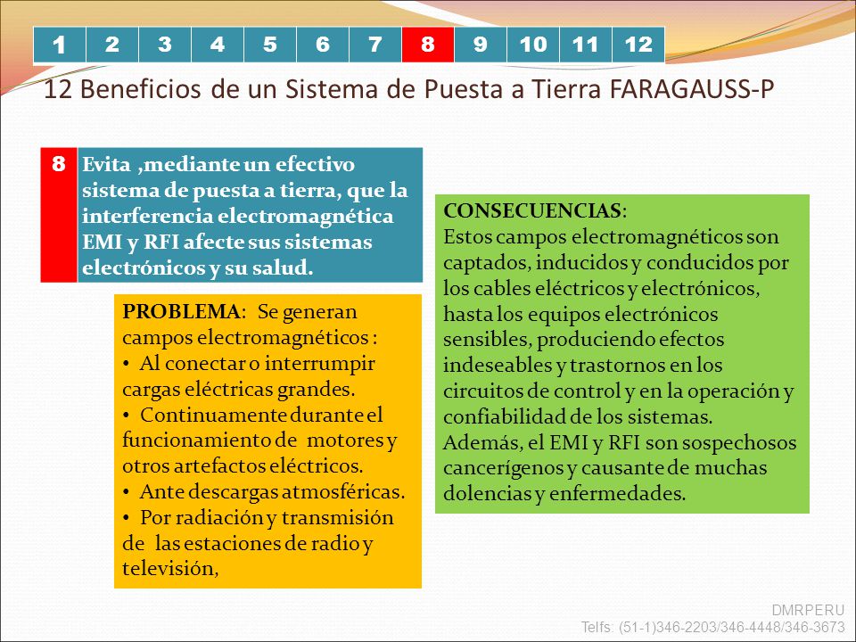 12 Beneficios de un Sistema de Puesta a Tierra FARAGAUSS-P