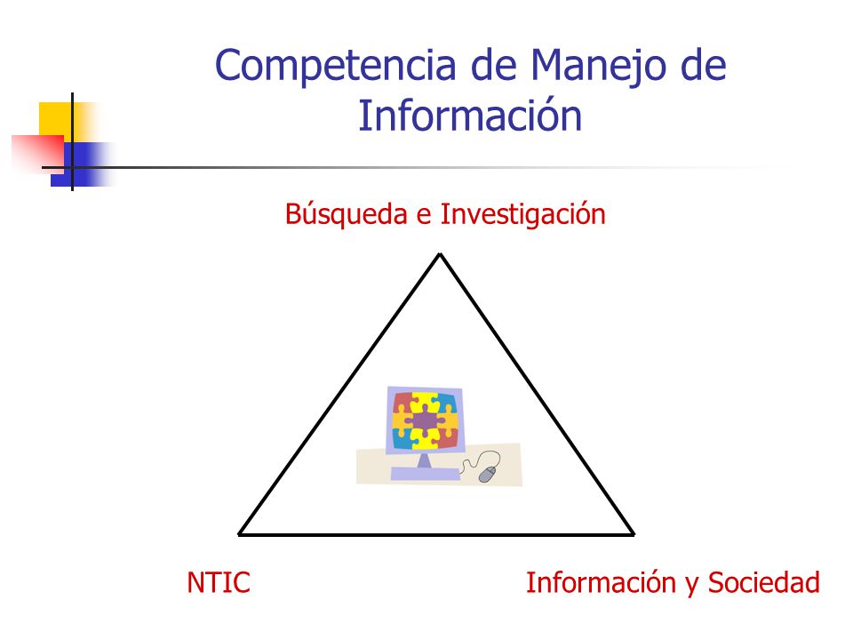 Competencia de Manejo de Información
