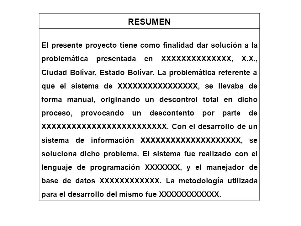 RESUMEN