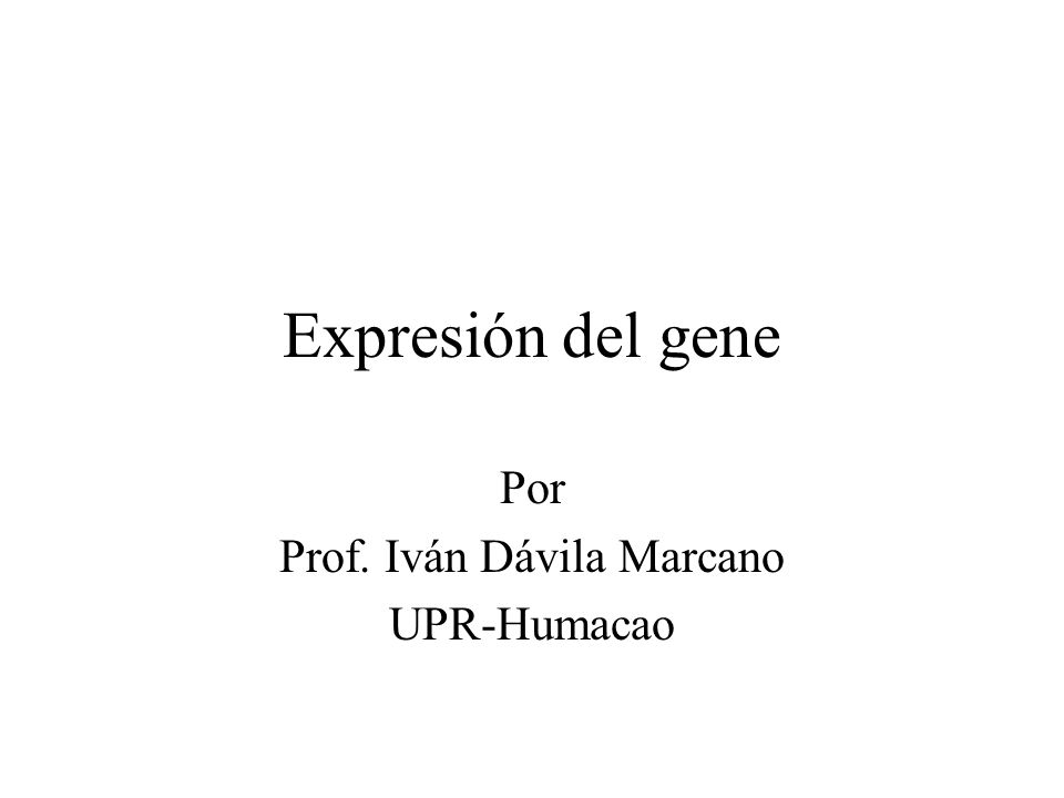 Por Prof. Iván Dávila Marcano UPR-Humacao
