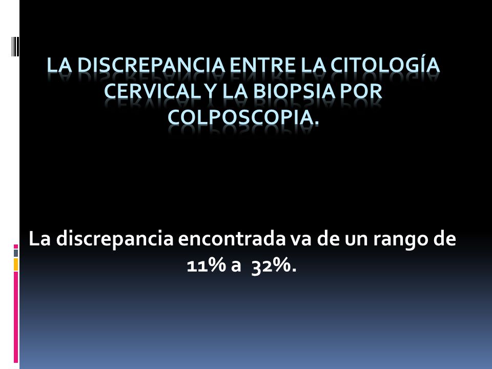 La discrepancia encontrada va de un rango de 11% a 32%.