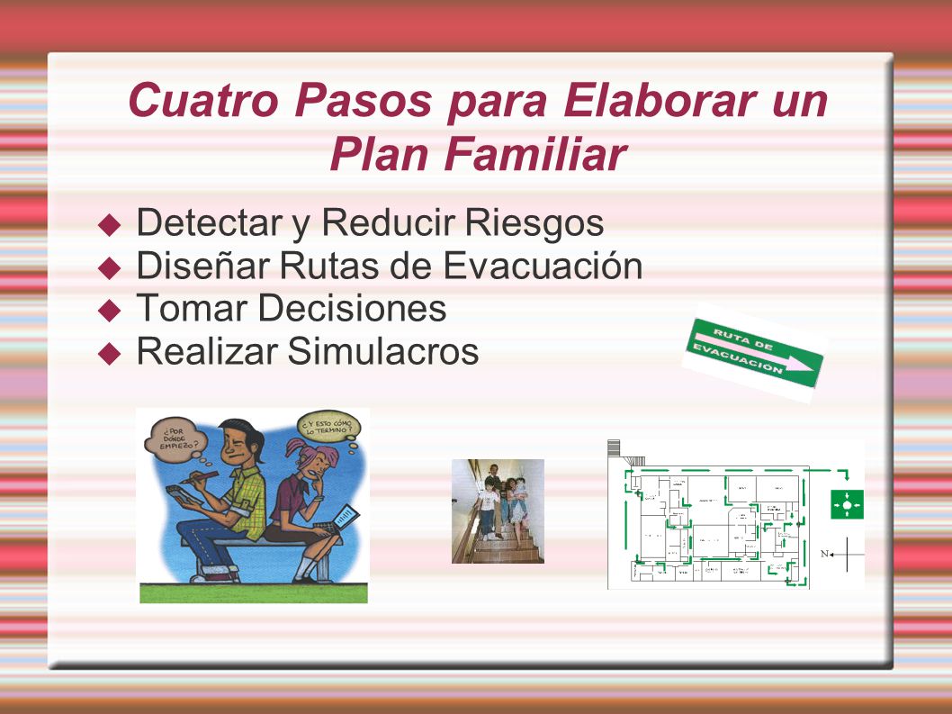 Cuatro Pasos para Elaborar un Plan Familiar