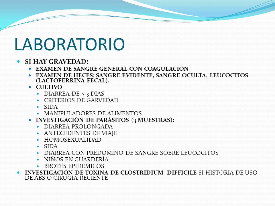 LABORATORIO SI HAY GRAVEDAD: EXAMEN DE SANGRE GENERAL CON COAGULACIÓN