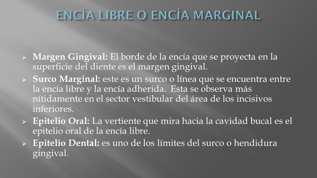 ENCÍA LIBRE O ENCÍA MARGINAL