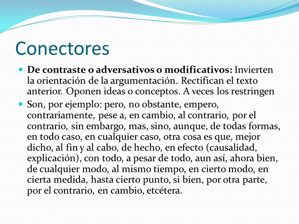 Conectores