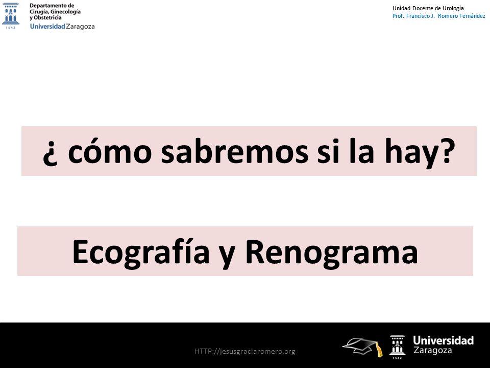 ¿ cómo sabremos si la hay