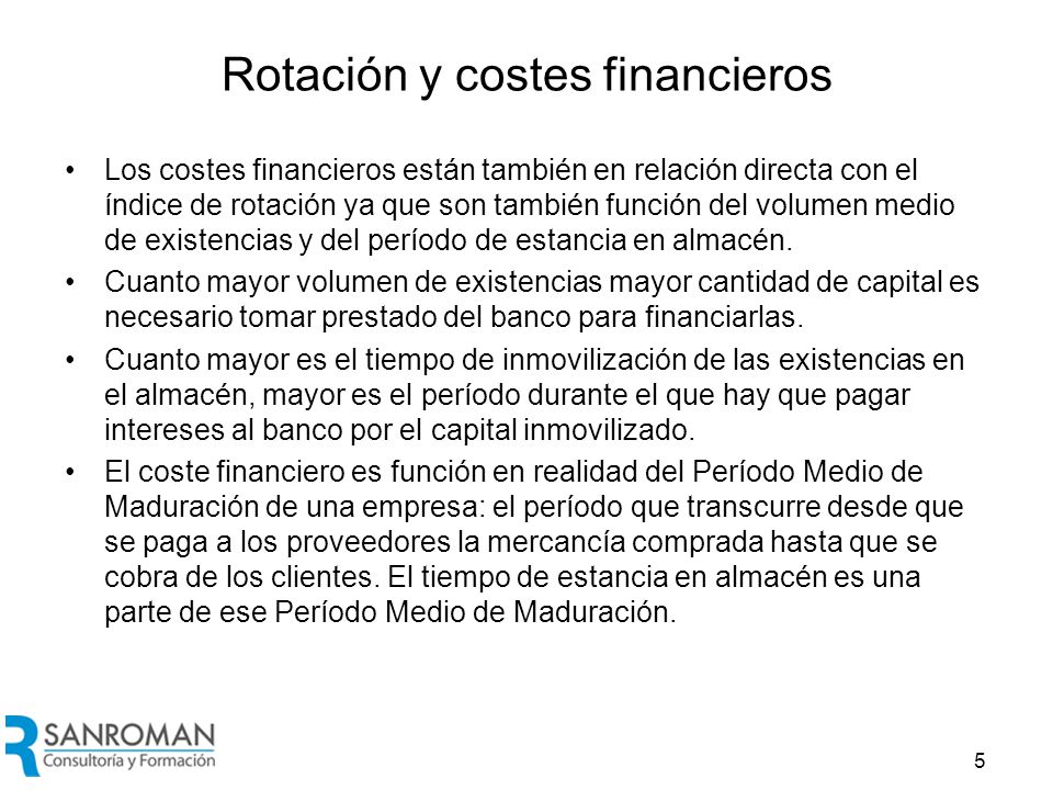 Rotación y lote de pedido