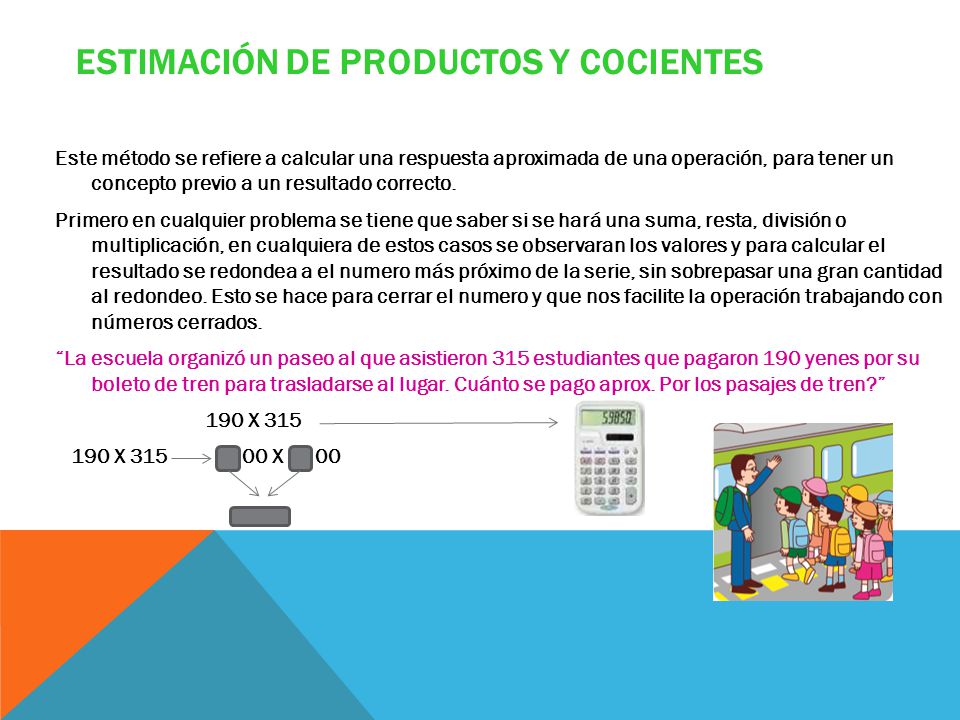 ESTIMACIÓN DE PRODUCTOS Y COCIENTES