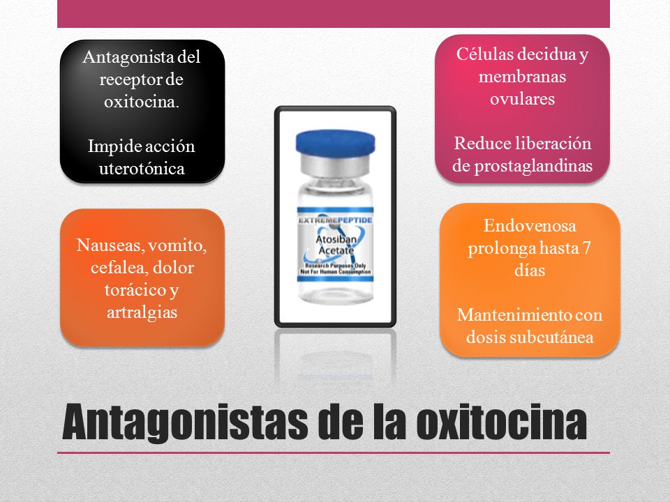 Antagonistas de la oxitocina