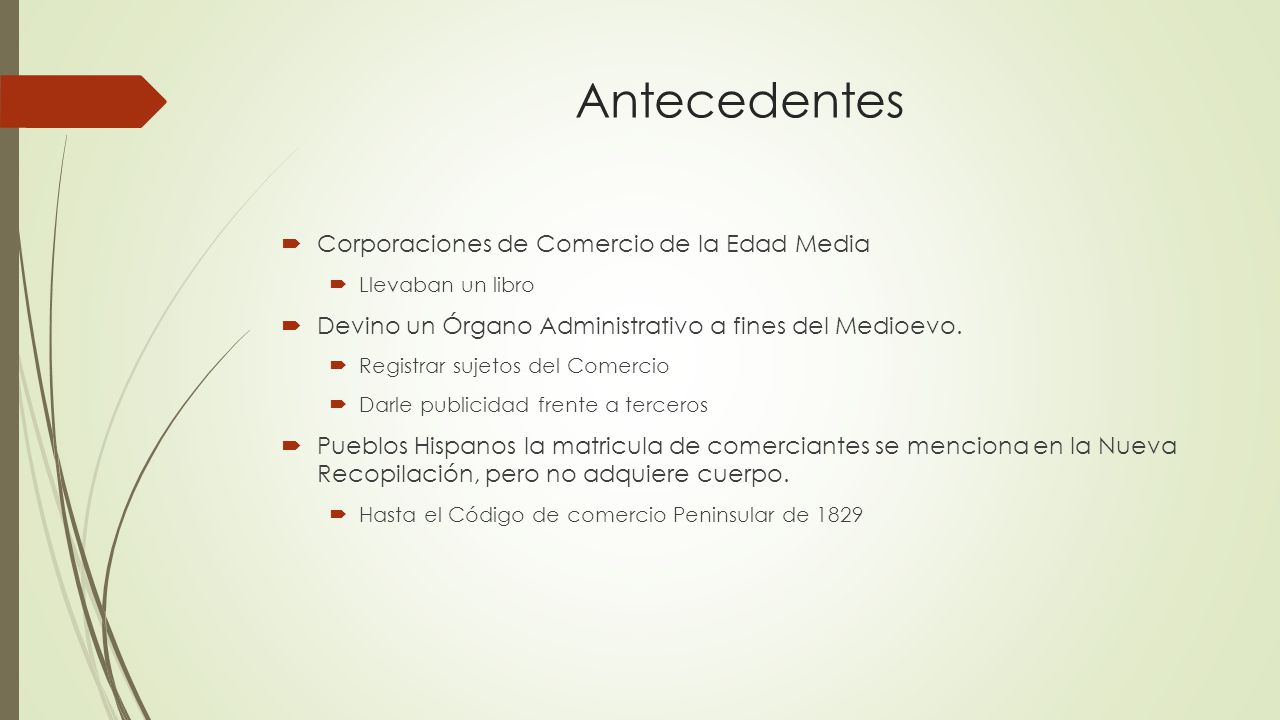 Antecedentes Corporaciones de Comercio de la Edad Media