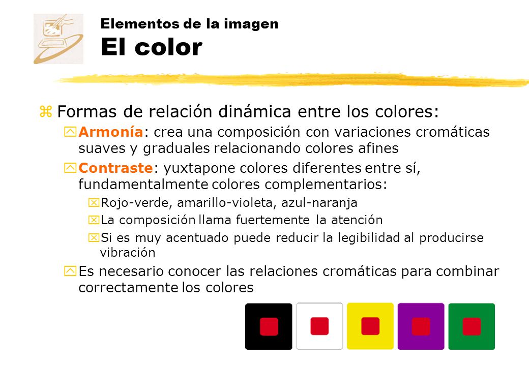 Elementos de la imagen El color