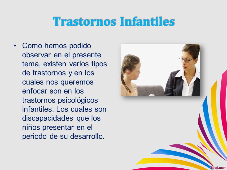 Trastornos Infantiles