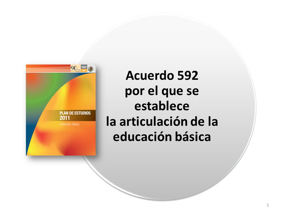 Acuerdo 592 por el que se establece la articulación de la educación básica