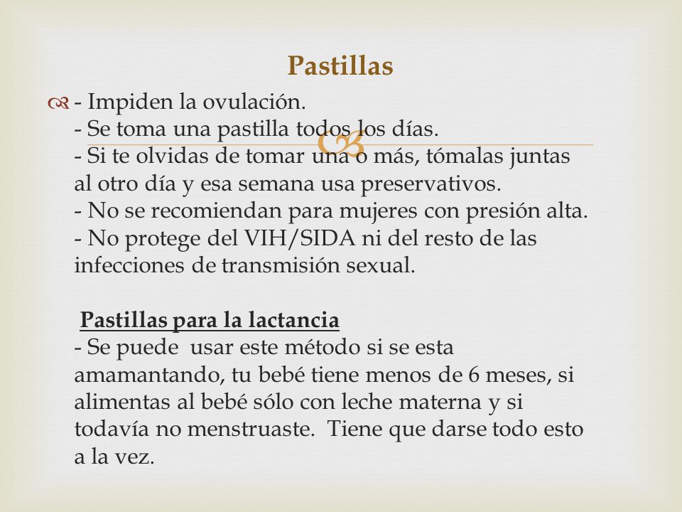 Pastillas