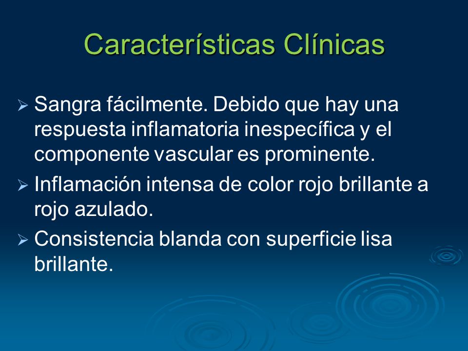 Características Clínicas