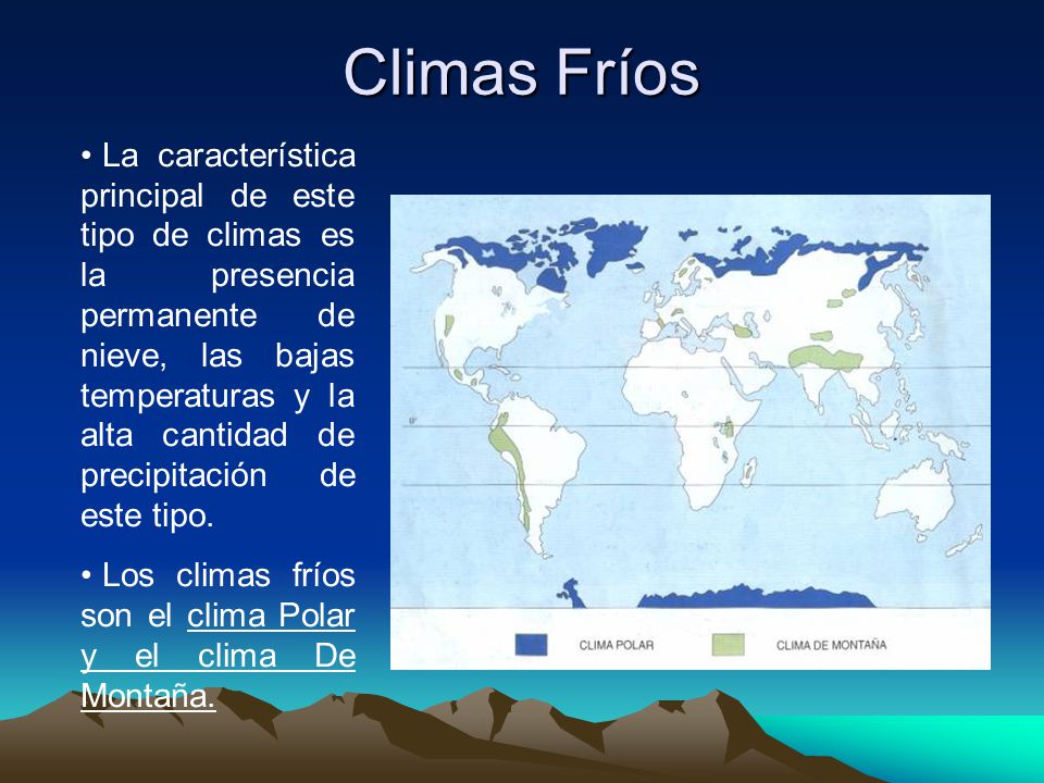 Climas Fríos