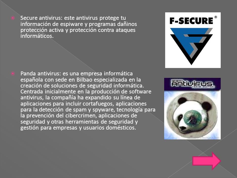 Secure antivirus: este antivirus protege tu información de espiware y programas dañinos protección activa y protección contra ataques informáticos.