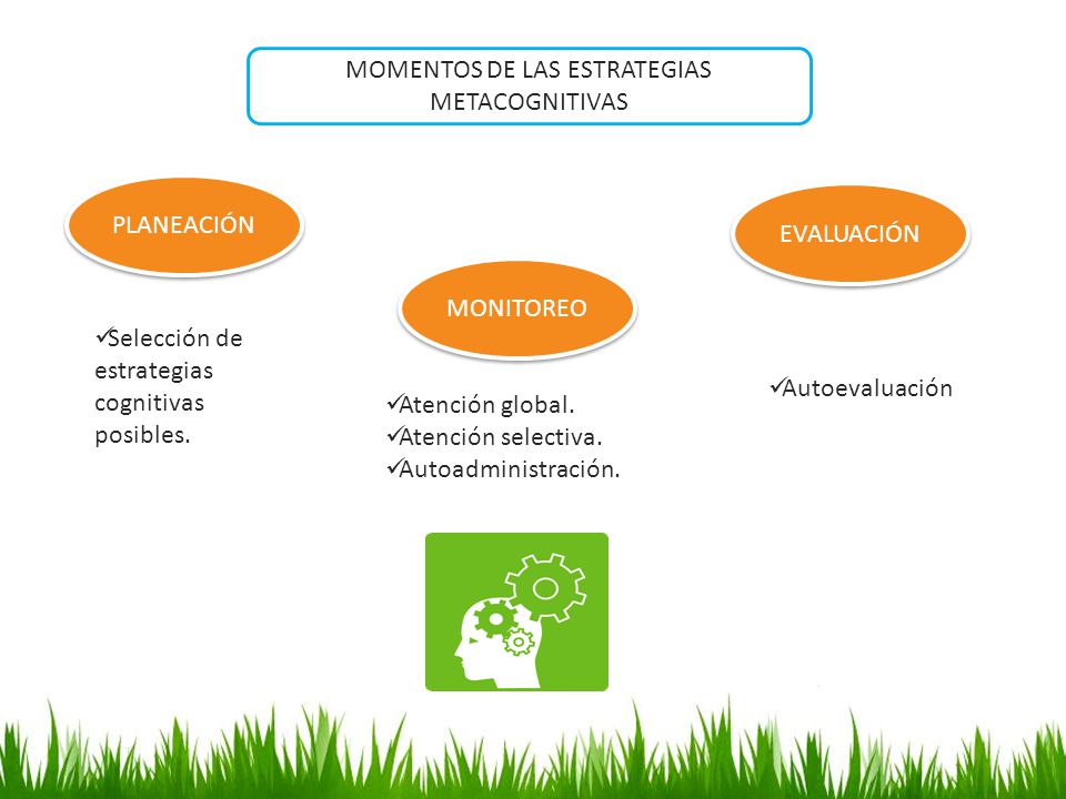 MOMENTOS DE LAS ESTRATEGIAS METACOGNITIVAS