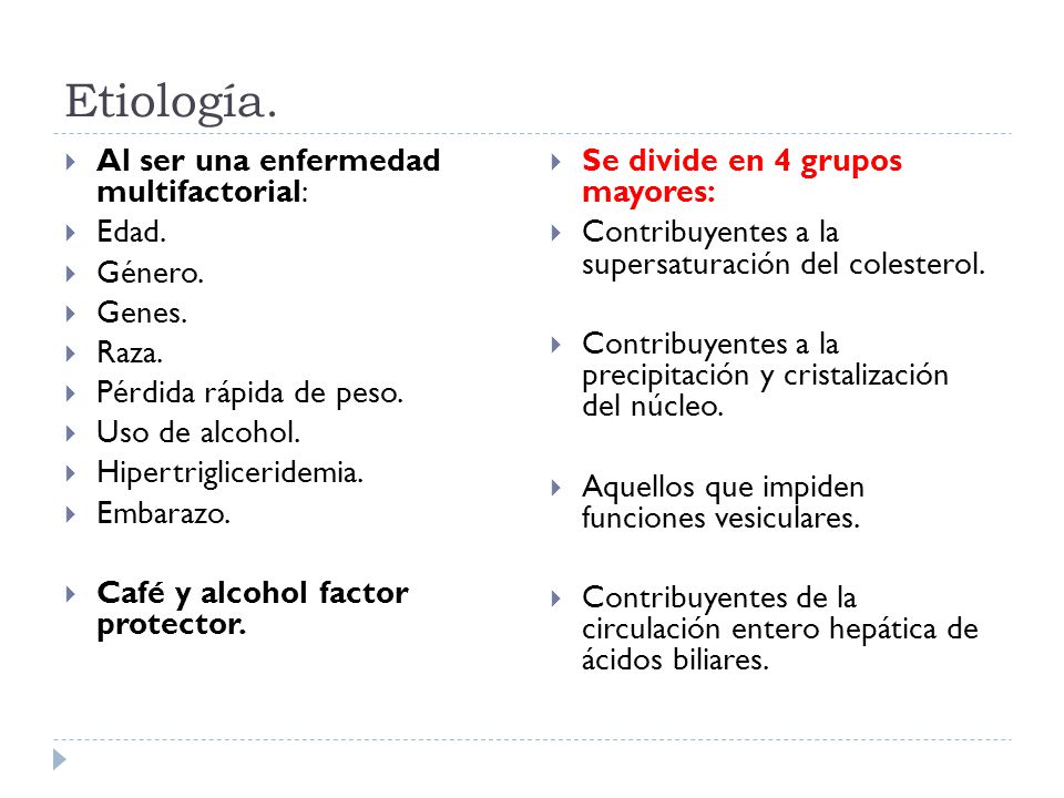 Etiología. Al ser una enfermedad multifactorial: Edad. Género. Genes.