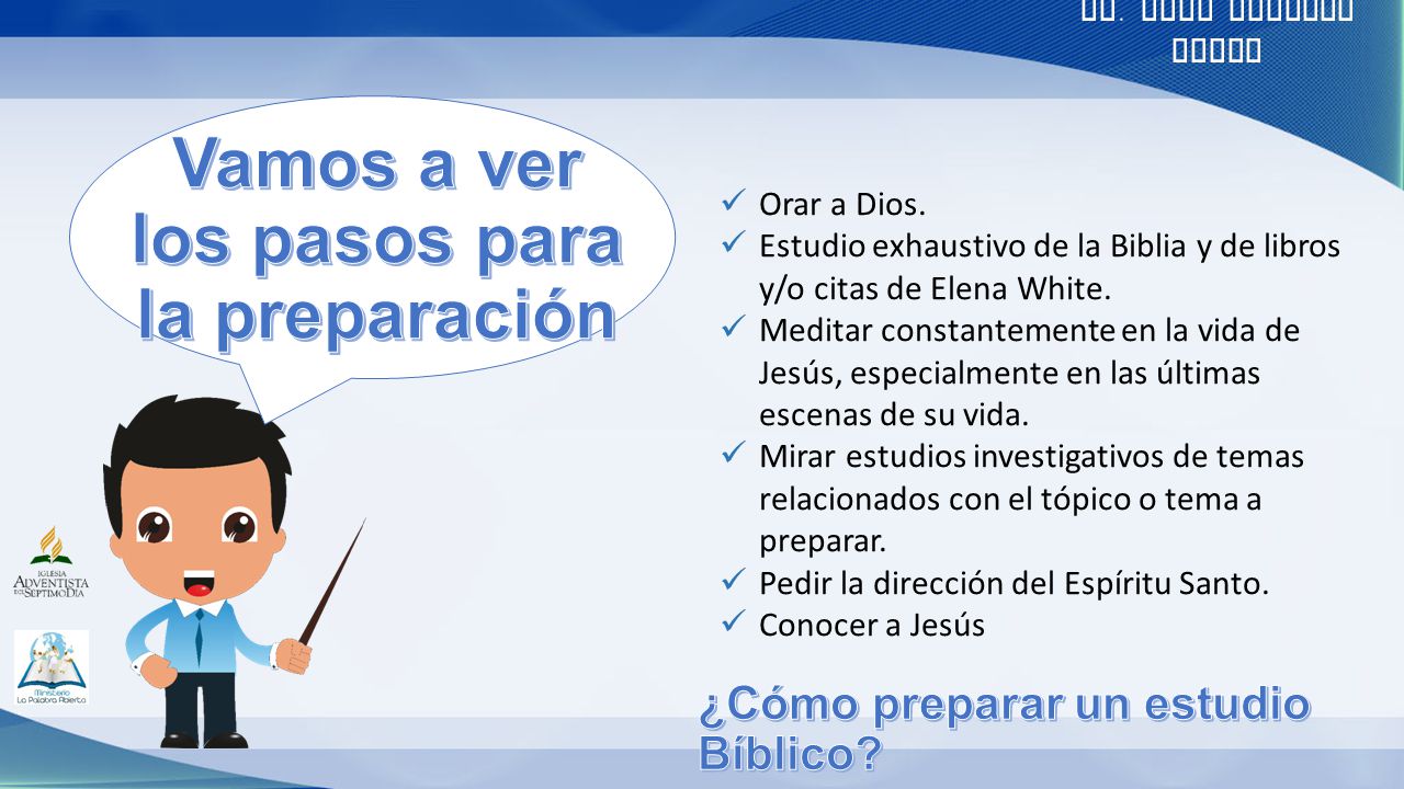 ¿Cómo preparar un estudio Bíblico