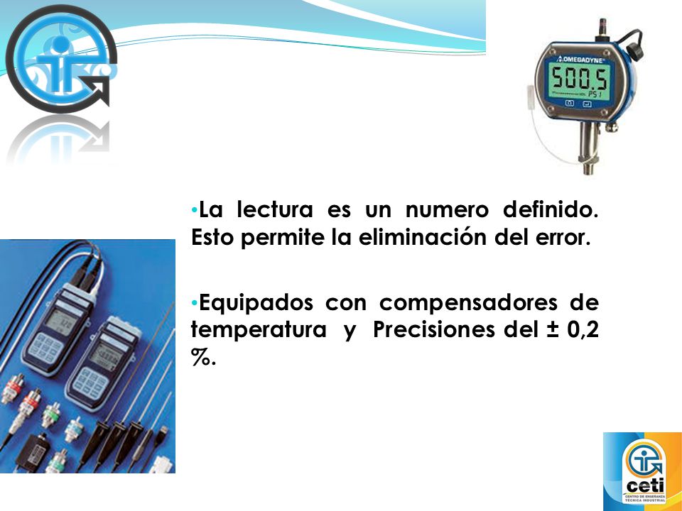 La lectura es un numero definido. Esto permite la eliminación del error.