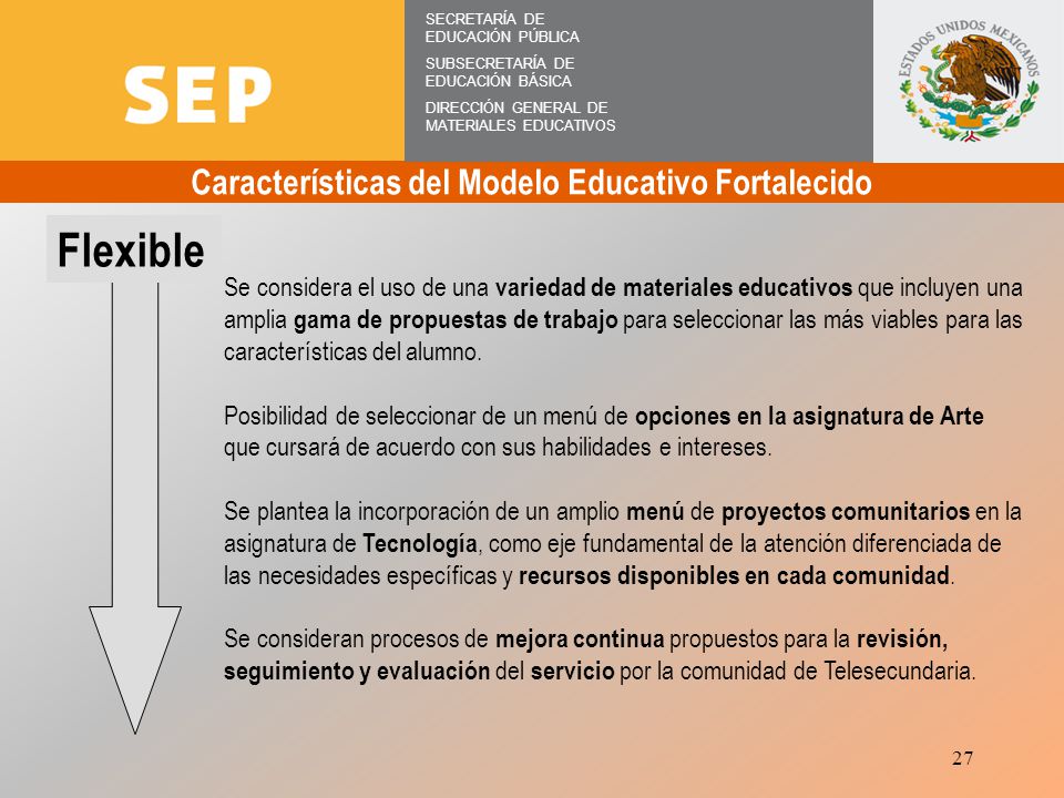 Modelo Educativo Fortalecido de Telesecundaria - ppt descargar