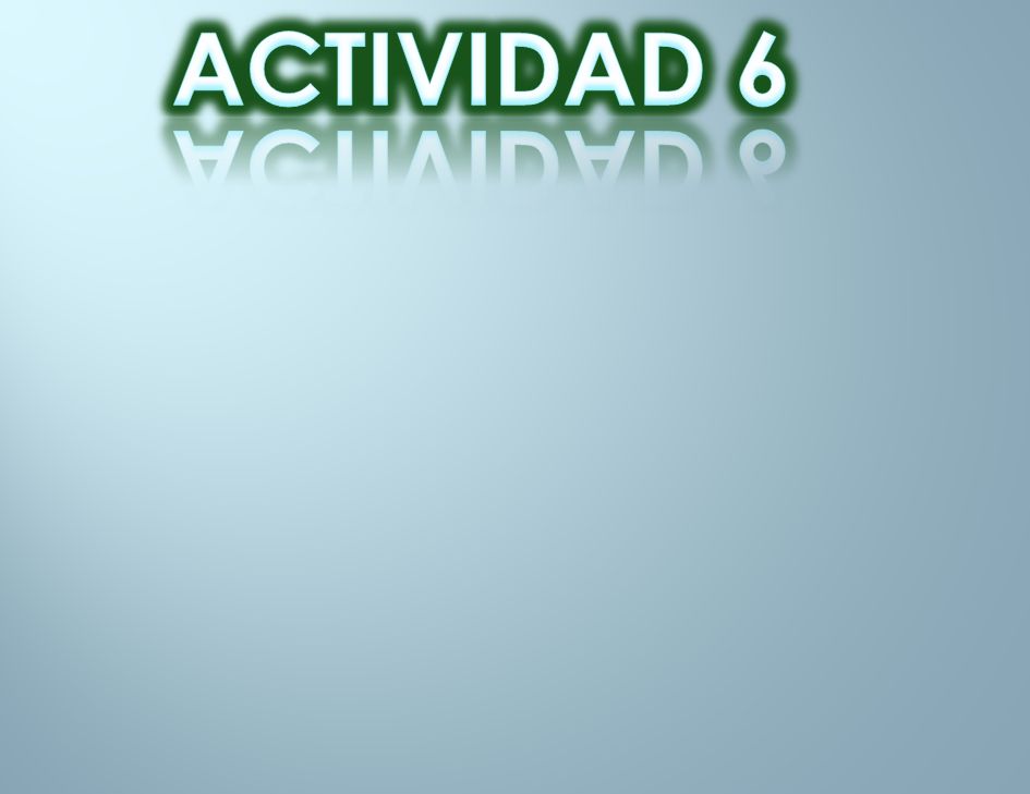 ACTIVIDAD 6