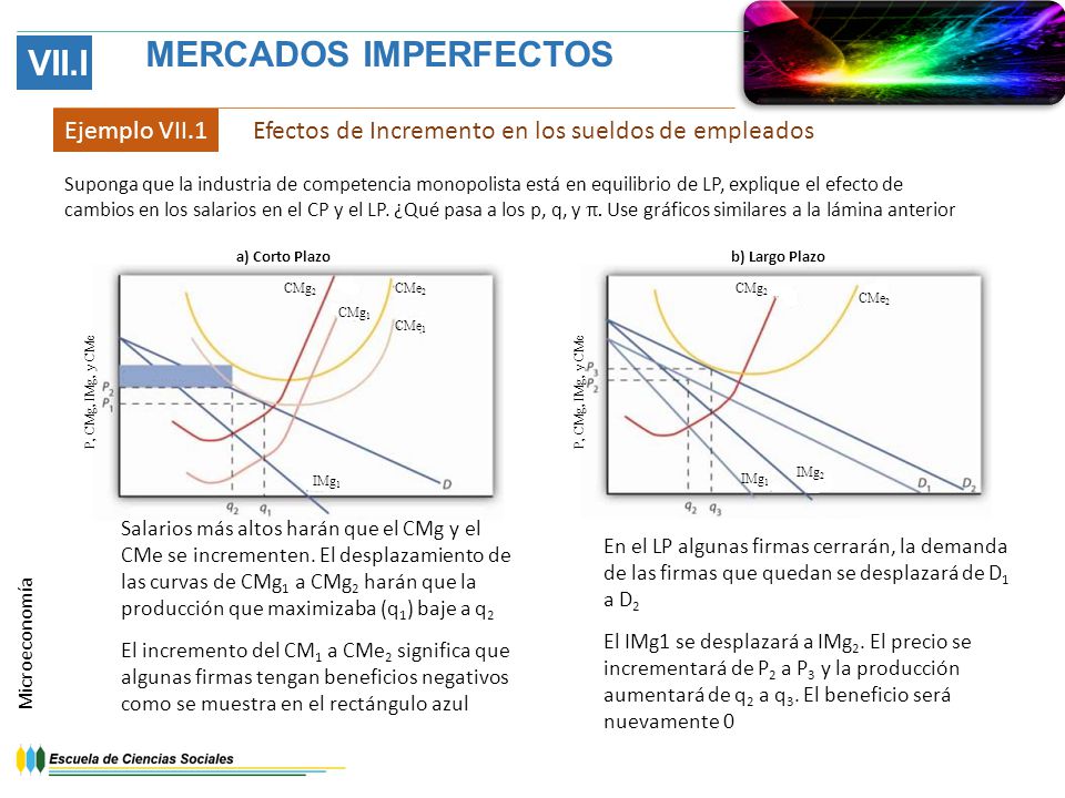 MERCADOS IMPERFECTOS VII.I Ejemplo VII.1